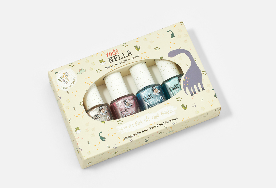 Miss Nella Nail Polish Set Dino Collection