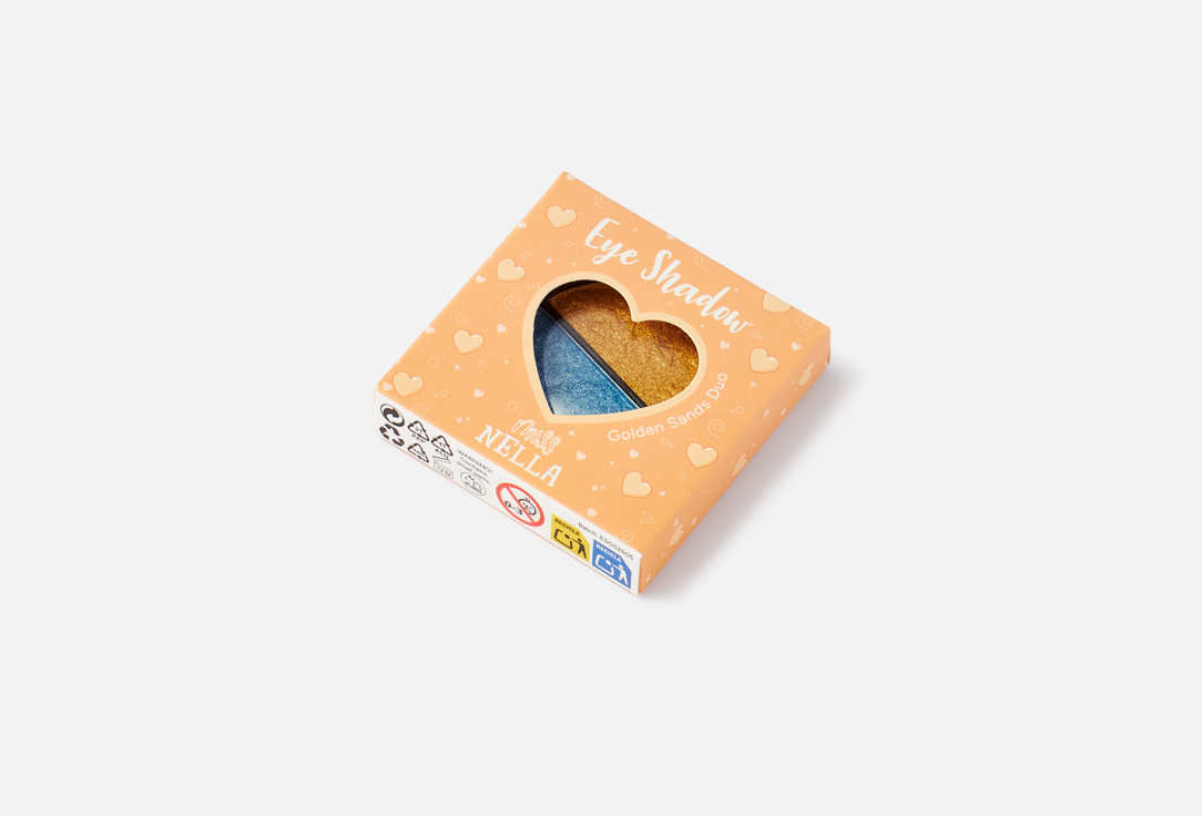 Miss Nella Тени для век Golden Sands