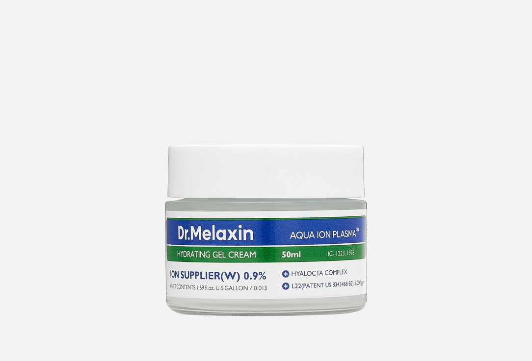 Dr. MELAXIN Hydrating facial gel cream Aqua Ion Plasma