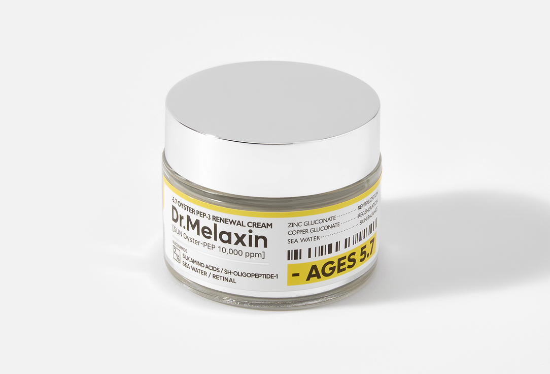Dr. MELAXIN Anti-aging & renewing facial cream Oyster Pep3 Renewal