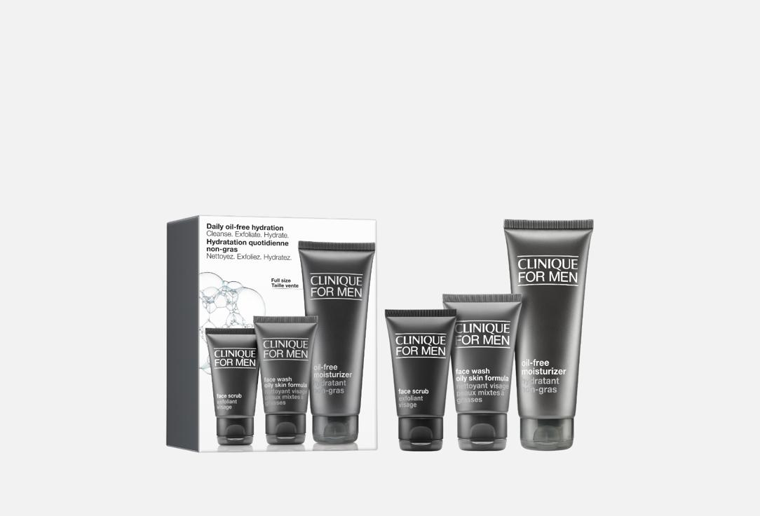 Clinique Skin Care Set For Men Daily Oil-Free Hydration Set