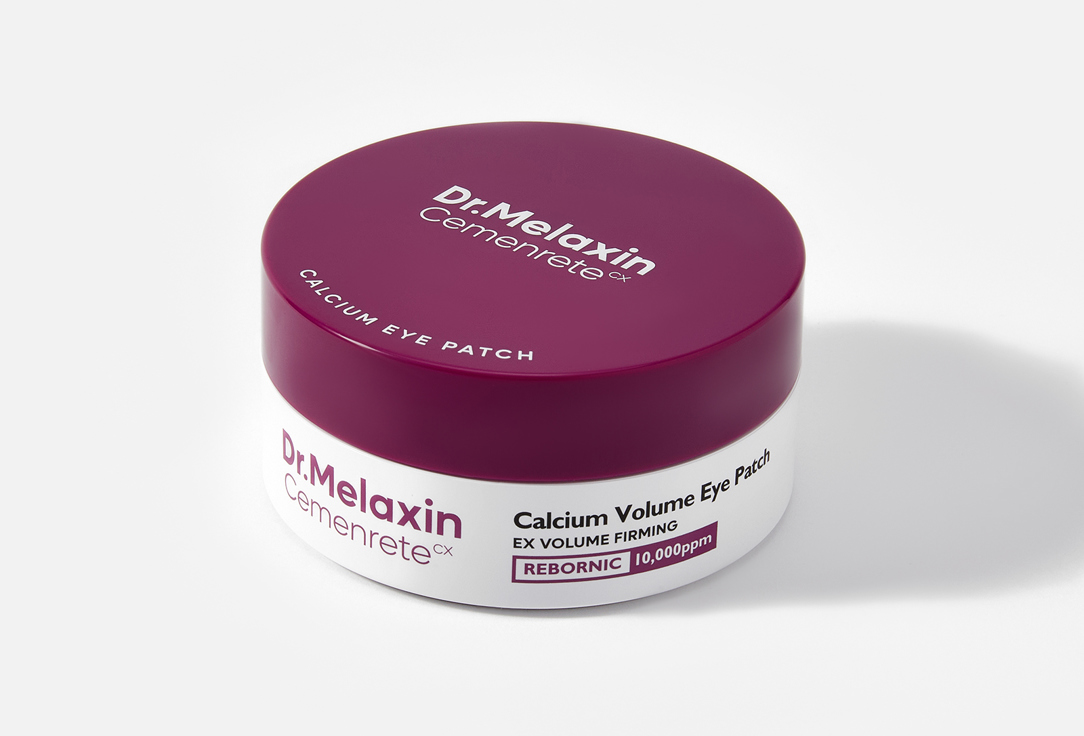 Dr. MELAXIN revitalizing & moisturizing Hydrogel under-eye patches Cemenrete Calcium Volume 60 pcs Dr. MELAXIN revitalizing & moisturizing Hydrogel under-eye patches Cemenrete Calcium Volume