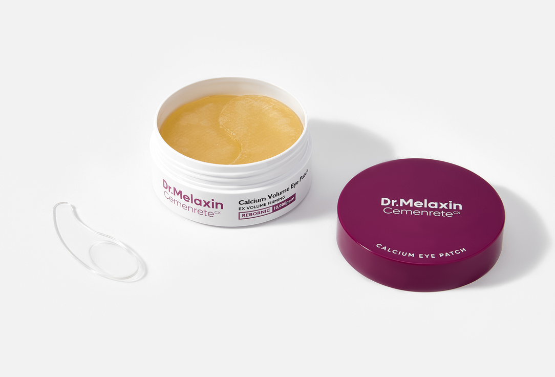 Dr. MELAXIN revitalizing & moisturizing Hydrogel under-eye patches Cemenrete Calcium Volume 60 pcs Dr. MELAXIN revitalizing & moisturizing Hydrogel under-eye patches Cemenrete Calcium Volume