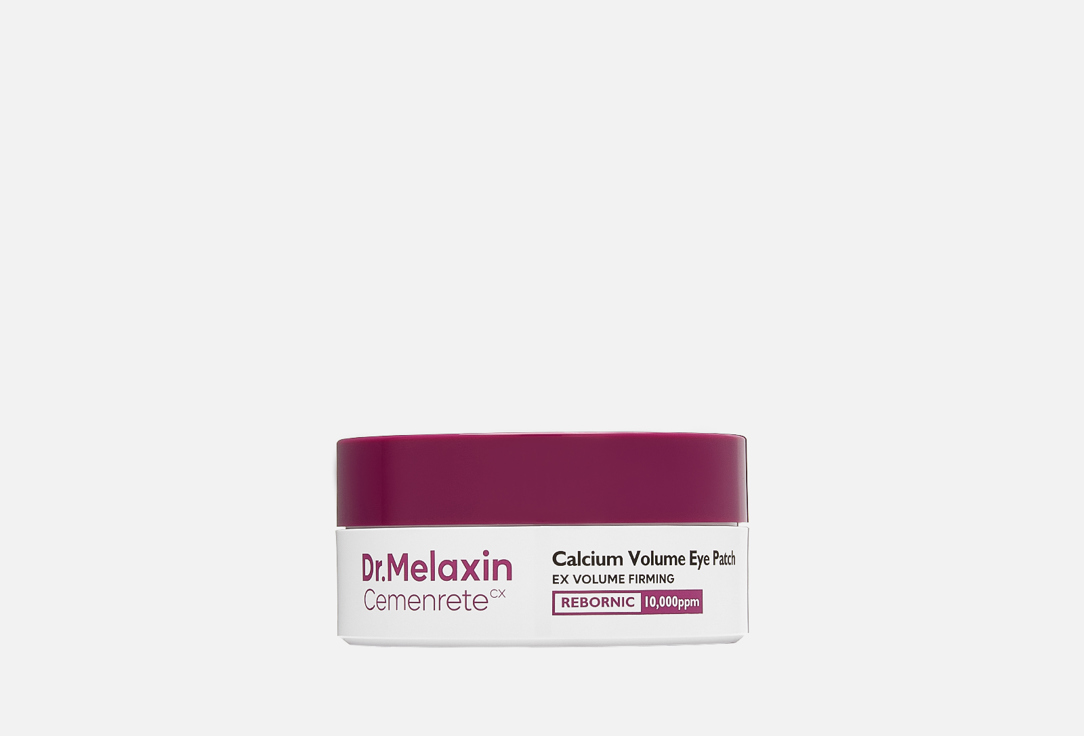Dr. MELAXIN revitalizing & moisturizing Hydrogel under-eye patches Cemenrete Calcium Volume 60 pcs Dr. MELAXIN revitalizing & moisturizing Hydrogel under-eye patches Cemenrete Calcium Volume