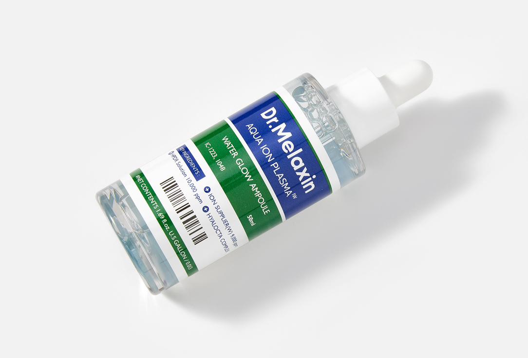 Dr. MELAXIN Hydrating & soothing facial ampoule Aqua Ion Plasma Water Glow