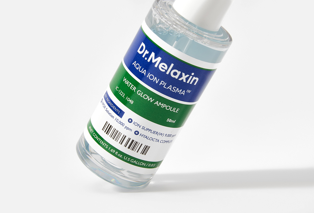 Dr. MELAXIN Hydrating & soothing facial ampoule Aqua Ion Plasma Water Glow