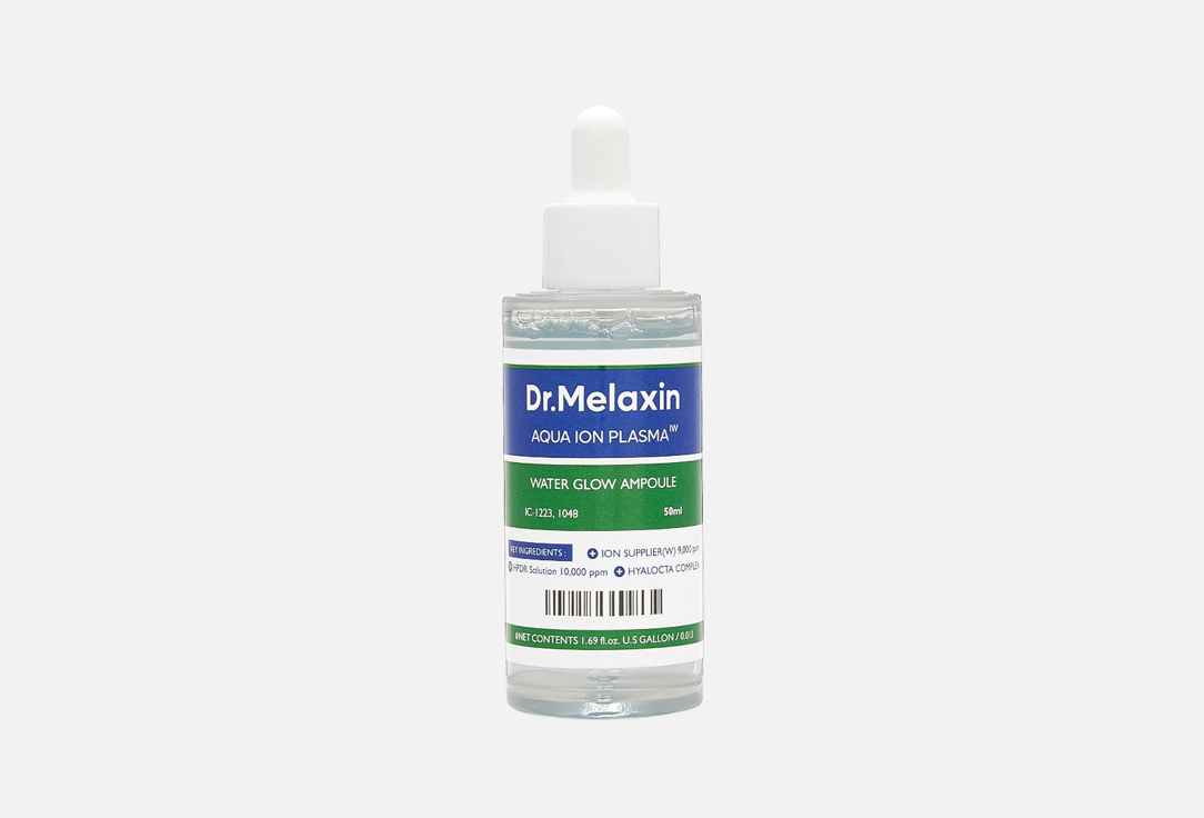 Dr. MELAXIN Hydrating & soothing facial ampoule Aqua Ion Plasma Water Glow