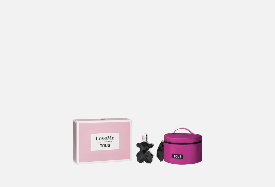 Tous Eau de Parfum & VANITY CASE set LOVEME THE ONYX PLAYFUL