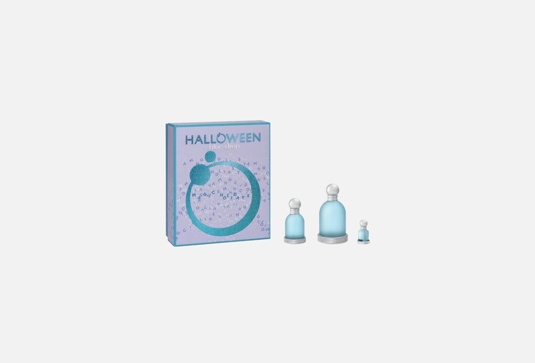 Halloween Eau de toilette set HALLOWEEN BLUE DROP XMAS 3 pcs Halloween Eau de toilette set HALLOWEEN BLUE DROP XMAS