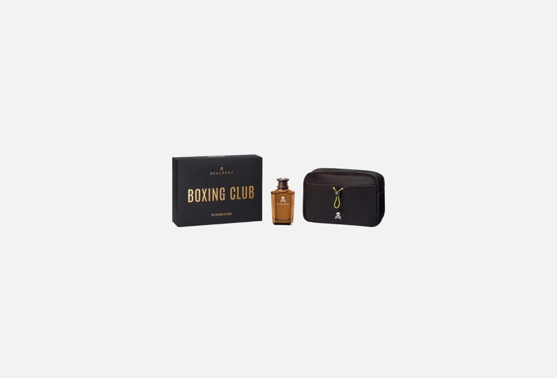 Scalpers Eau de Parfum & VANITY CASE set THE BOXING Logo