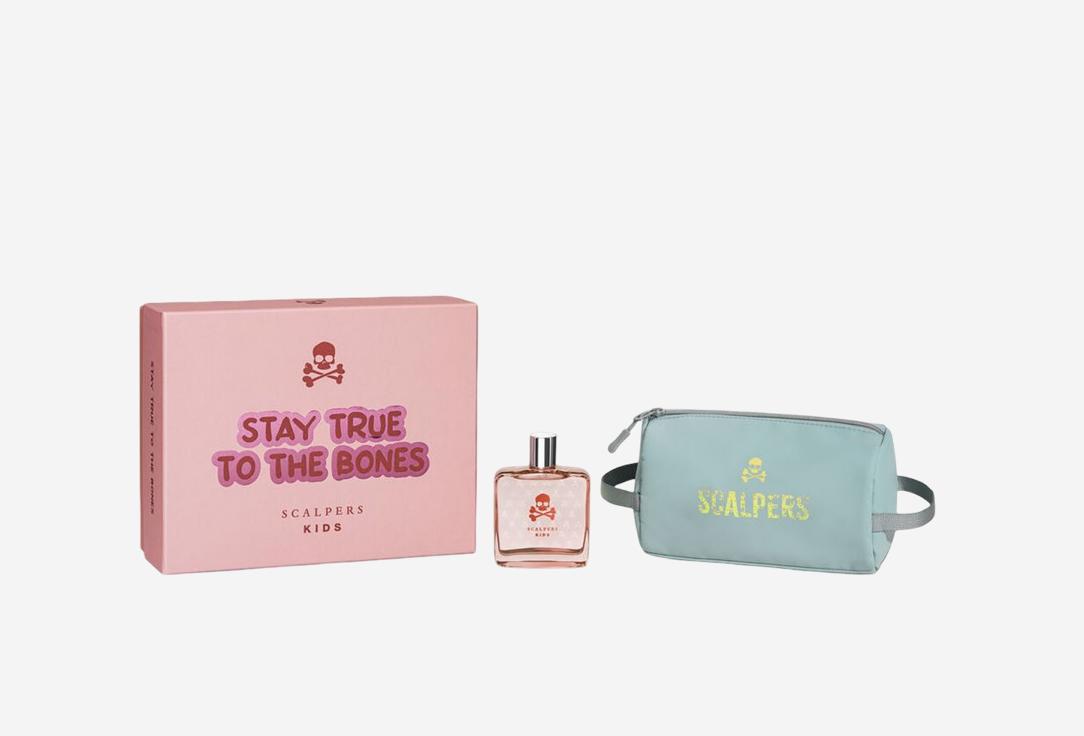Scalpers Eau de toilette & Pencil case set KIDS GIRL THE GLITTER