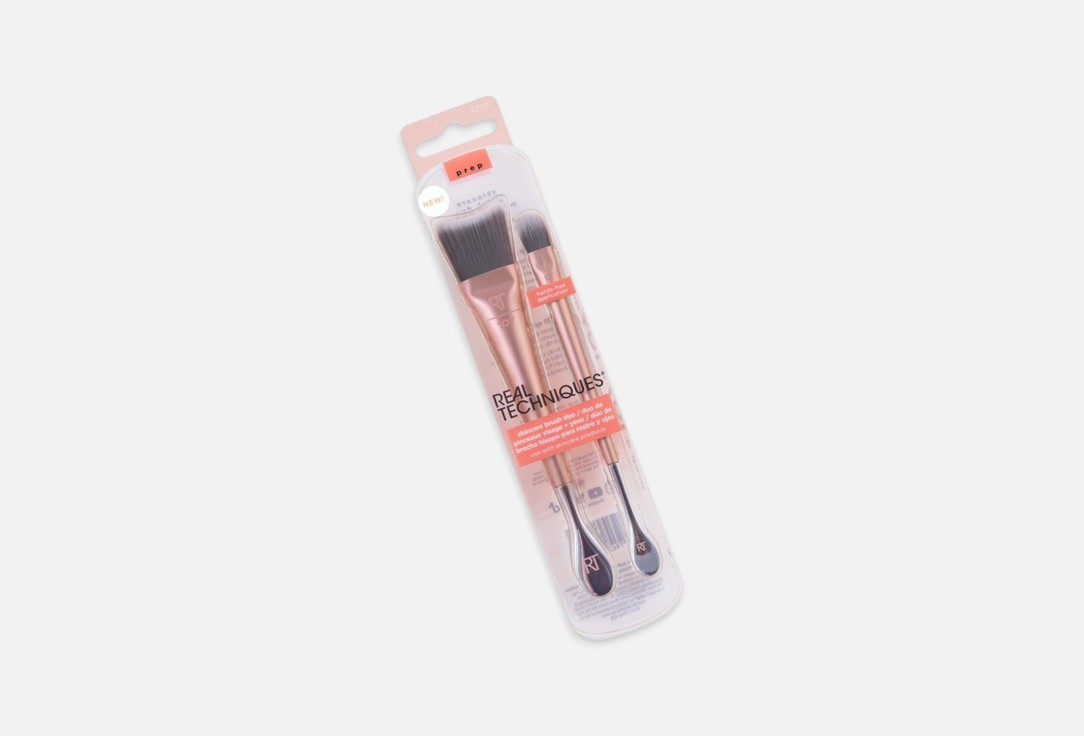 Real Techniques Skincare Brush Set Brush Duo