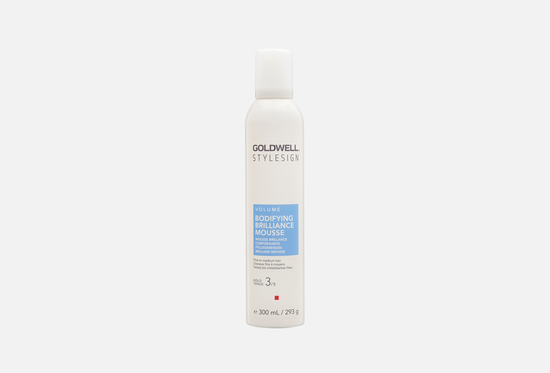 Goldwell Heat Protecting & Volumizing Styling Mousse Bodifying Brilliance Mousse