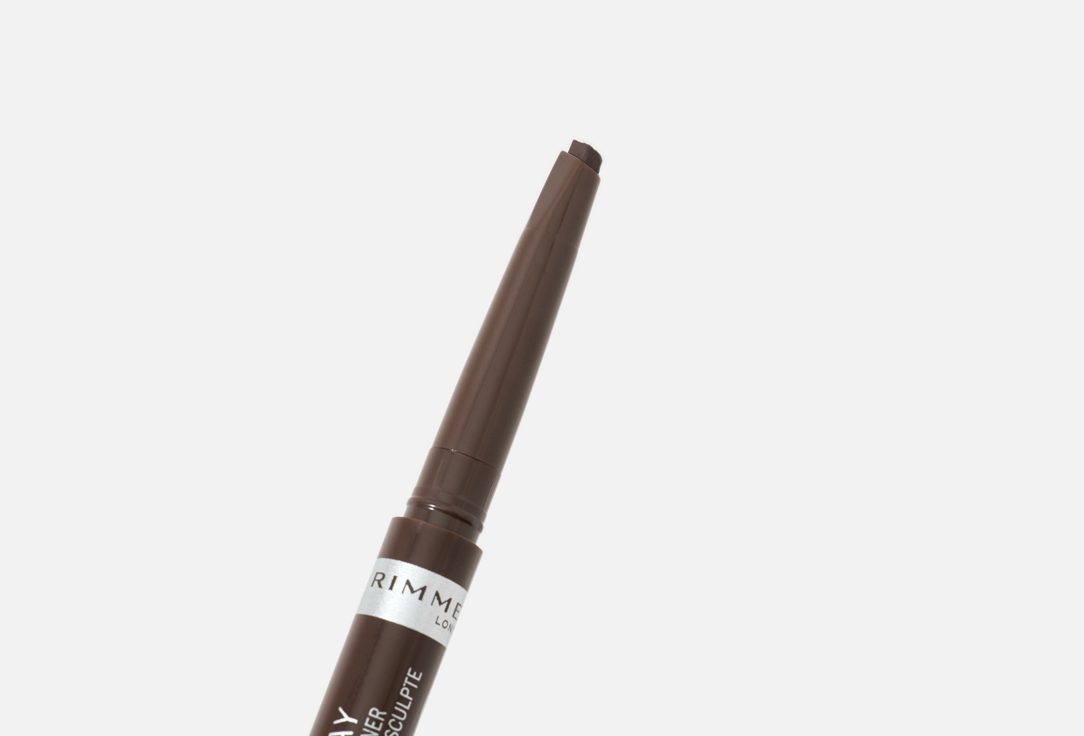 Rimmel Dual-ended eyebrow pencil Brow This Way 2In1 Filler & Fixer Dark Brown 0.25 g Rimmel Dual-ended eyebrow pencil Brow This Way 2In1 Filler & Fixer