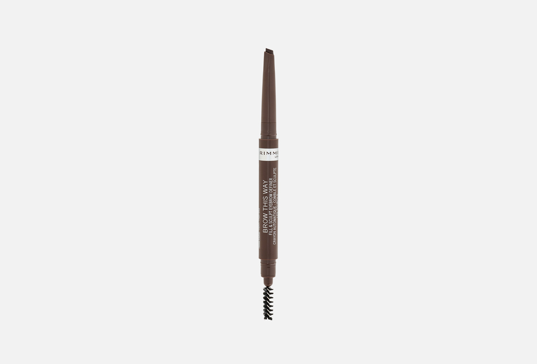 Rimmel Dual-ended eyebrow pencil Brow This Way 2In1 Filler & Fixer Dark Brown 0.25 g Rimmel Dual-ended eyebrow pencil Brow This Way 2In1 Filler & Fixer