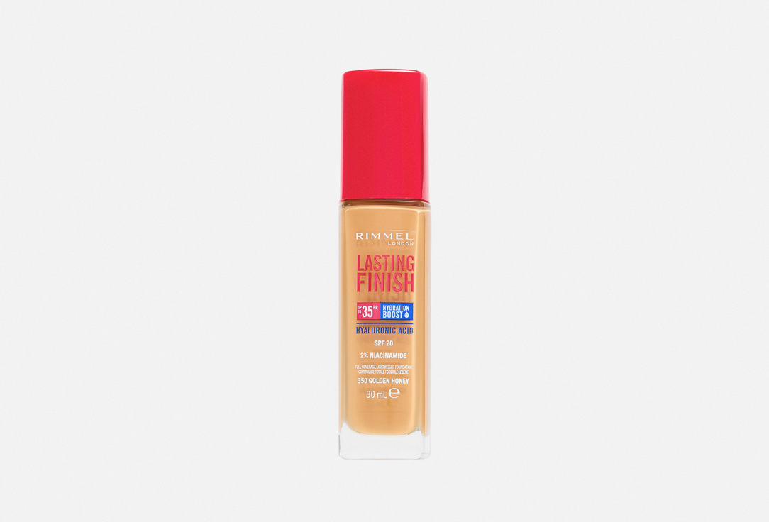 Rimmel Hydrating liquid foundation Lasting Finish Golden Honey 30 ml Rimmel Hydrating liquid foundation Lasting Finish
