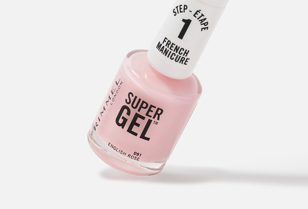 Rimmel Gel nail polish Super Gel English Rose 12 ml Rimmel Gel nail polish Super Gel