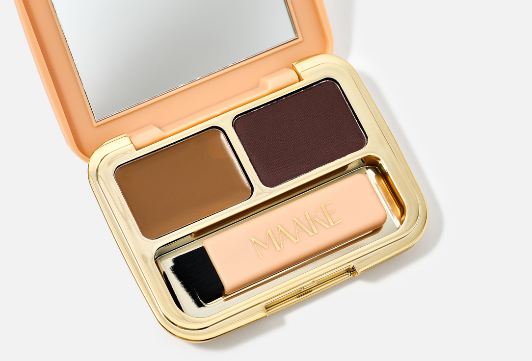 MAAKE BROW & EYE palette Brow and Eye Perfect Finishing