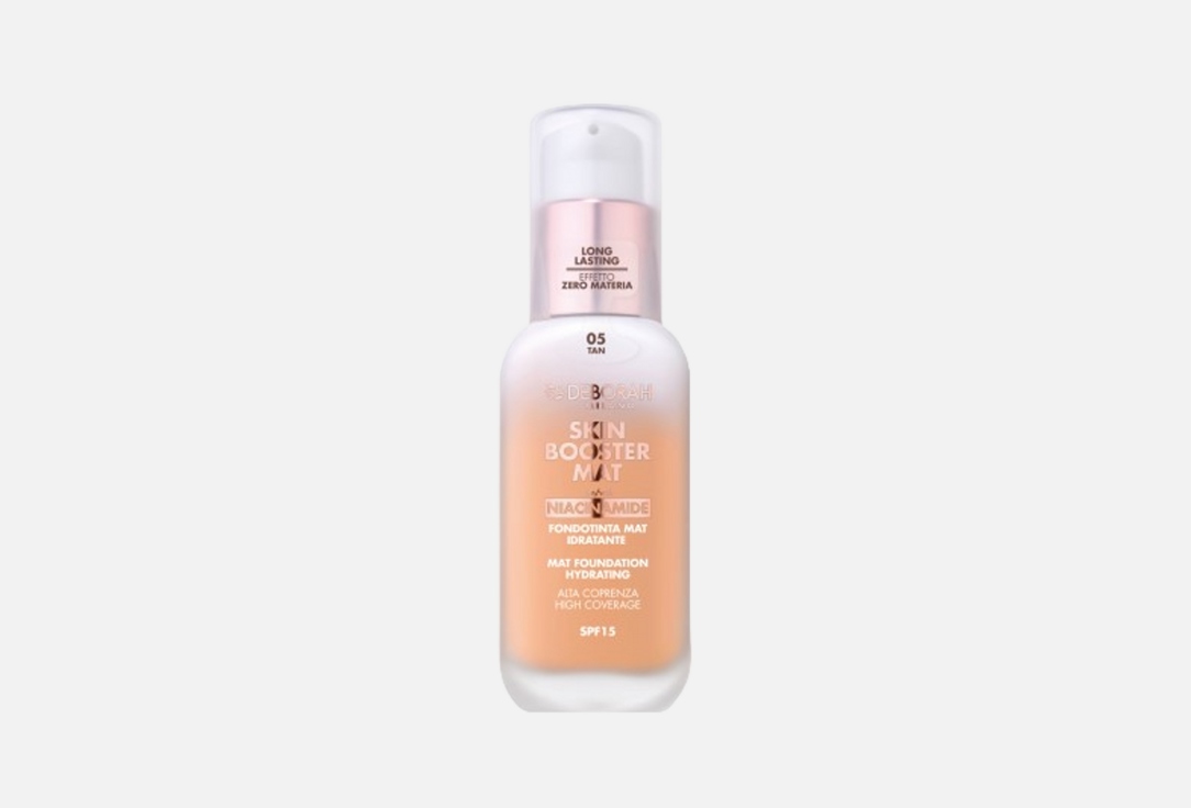 DEBORAH MILANO Hydrating matte foundation spf 15 Skin booster
