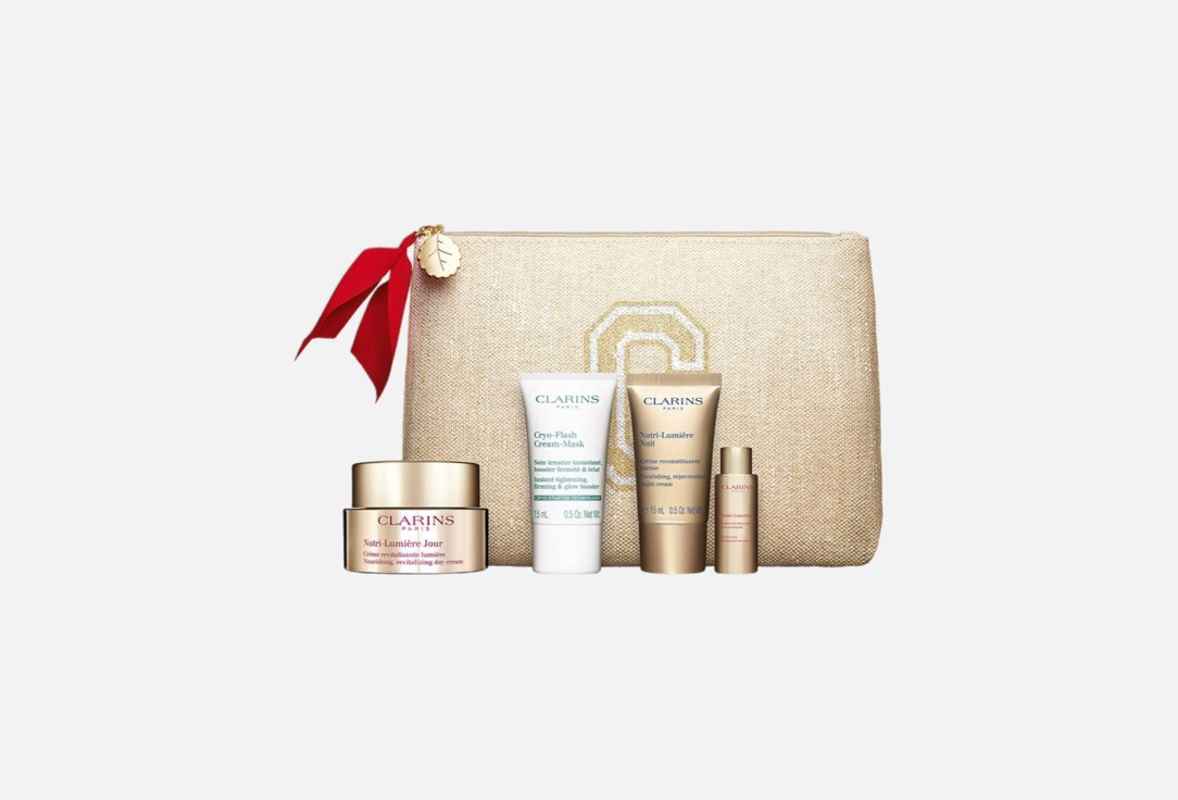 Clarins Skincare Gift Set Nutri Lumiere 4 pcs Clarins Skincare Gift Set Nutri Lumiere