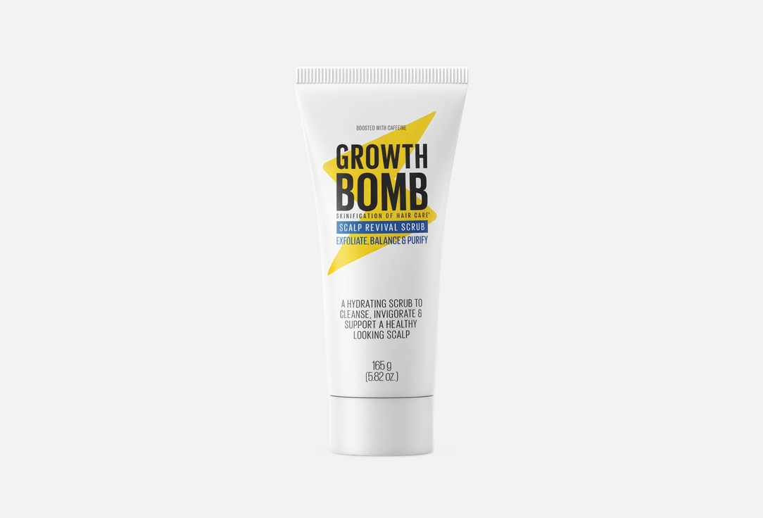 Growth Bomb Scalp Revival Scrub Exfoliate balance purify 165 g Growth Bomb Scalp Revival Scrub Exfoliate balance purify