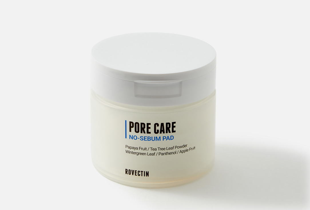 Rovectin Exfoliating Face Pads for oily skin Pore Care