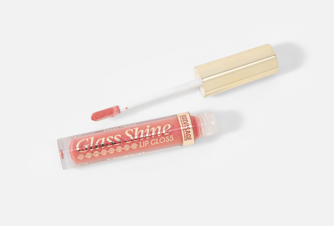 LUXVISAGE Lip Gloss Glass Shine 25, Spicy rose 2.8 g LUXVISAGE Lip Gloss Glass Shine