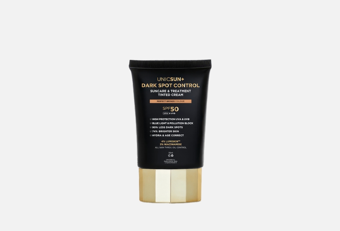 UNICSKIN Suncare & Treatment Tinted Cream UNICSUN+ Dark Spot Control