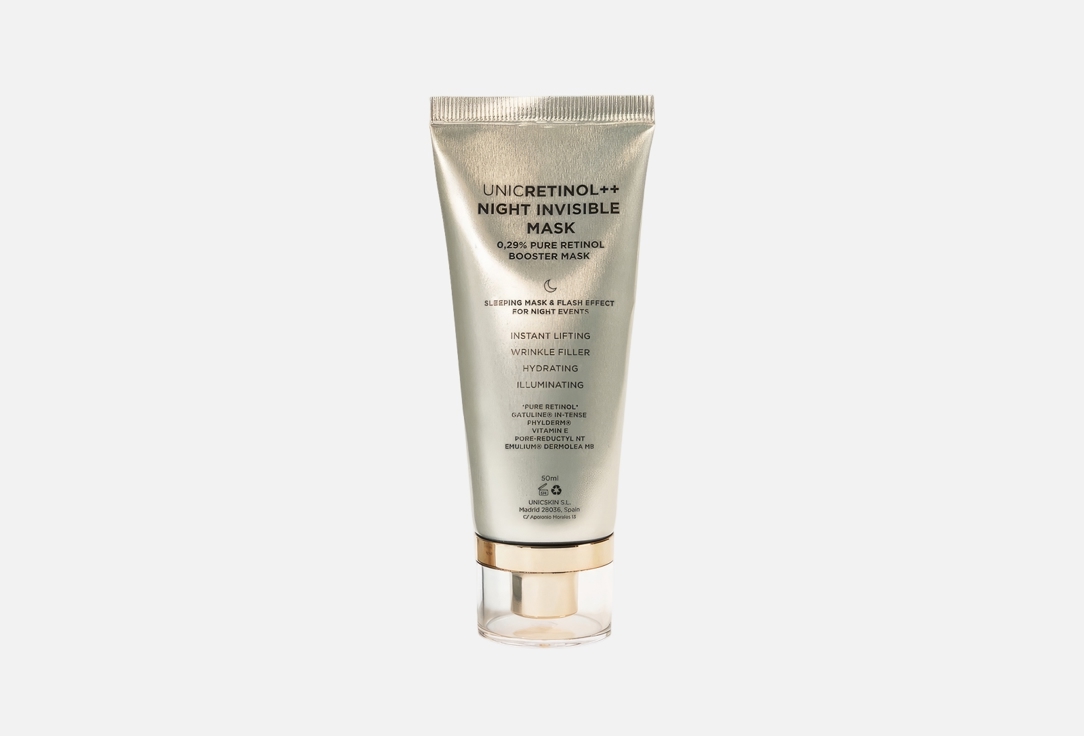 UNICSKIN Rejuvenating Night Time Face Mask UNICRETINOL++ Invisible