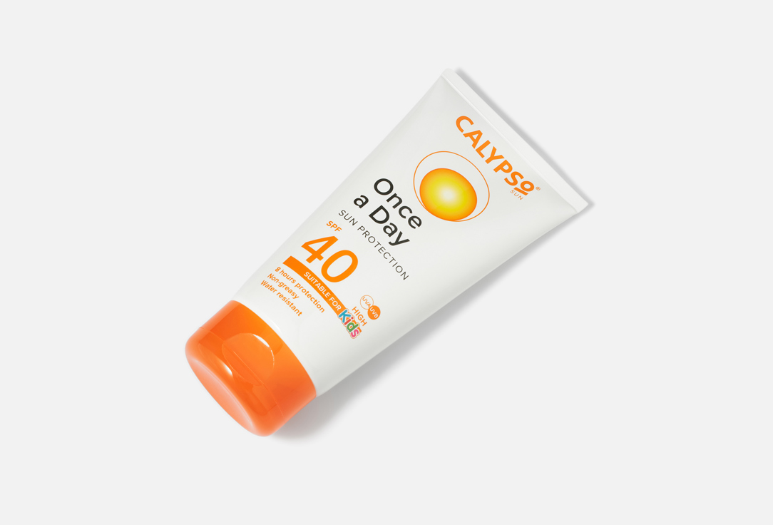 Calypso Kids' Daily Sun Protection Lotion SPF40 Kids Once a Day 150 ml Calypso Kids' Daily Sun Protection Lotion SPF40 Kids Once a Day