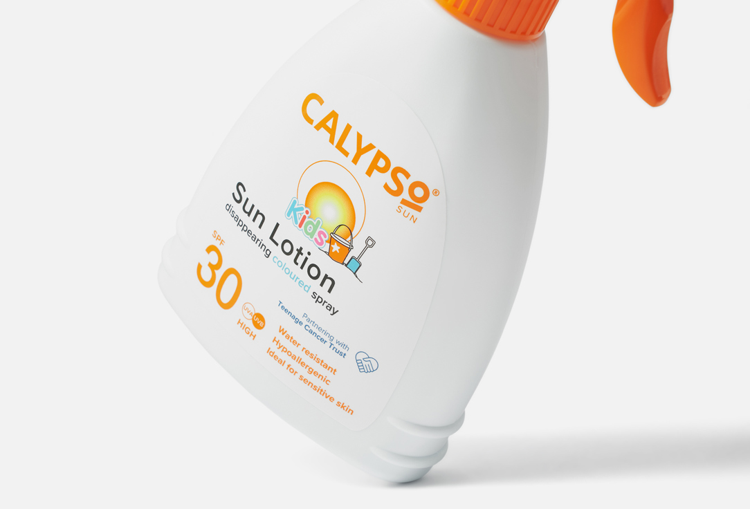 Calypso Kids' Sun Protection Spray Lotion SPF30 Blue Spray Lotion 200 ml Calypso Kids' Sun Protection Spray Lotion SPF30 Blue Spray Lotion