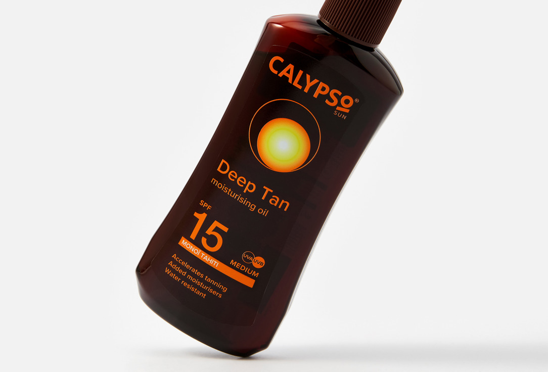 Calypso Tanning Oil Spray SPF15 Deep Tanning 200 ml Calypso Tanning Oil Spray SPF15 Deep Tanning
