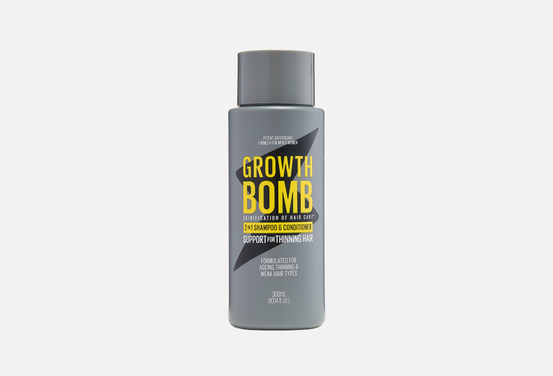 Growth Bomb Hair strengthening shampoo and conditioner High Strength 2in1