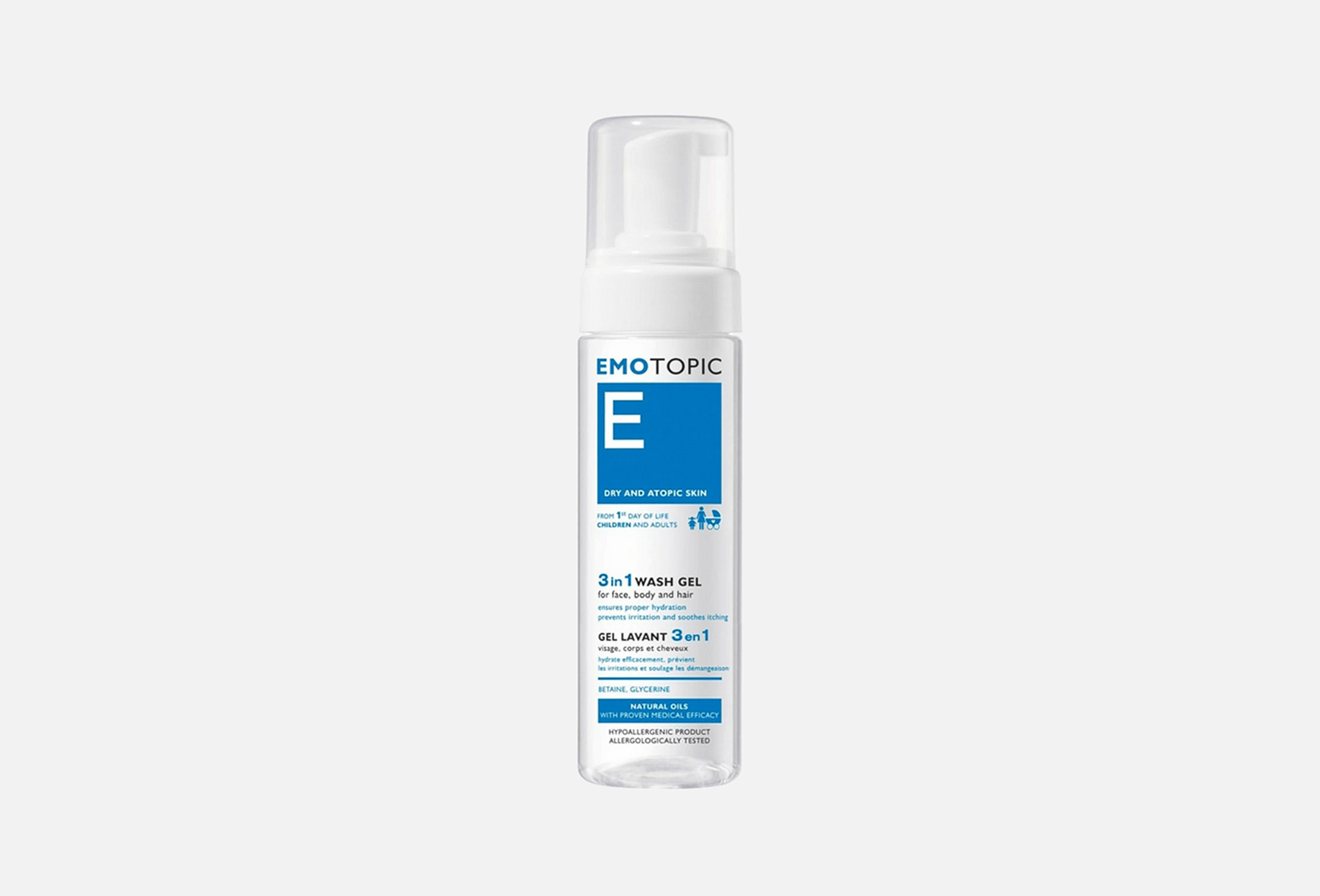 EMOTOPIC 3 IN 1 WASH GEL  200 