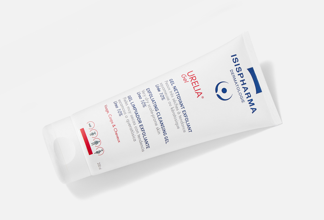 ISISPHARMA DERMATOLOGIE Exfoliating cleansing gel URELIA Gel
