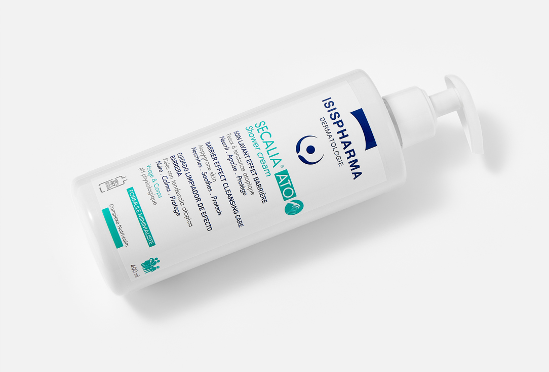 ISISPHARMA DERMATOLOGIE Cleansing shower cream Secalia ATO Shower Cream