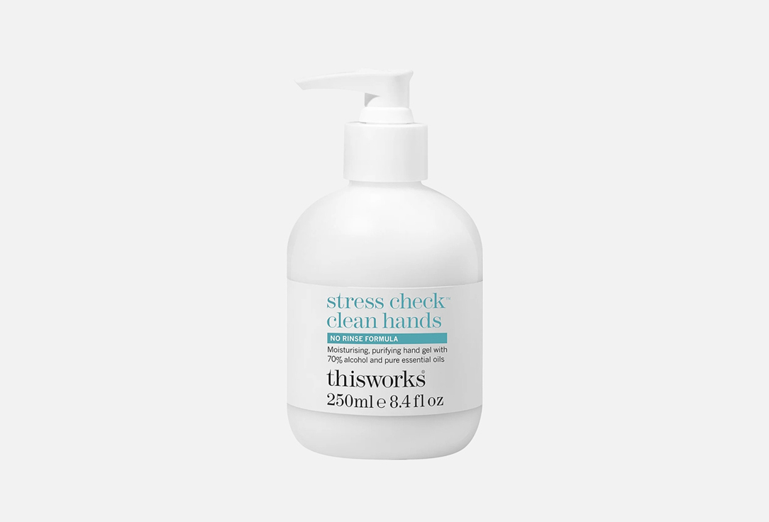 This Works Hydrating Hand Sanitizer Stress check clean hands 250 ml This Works Hydrating Hand Sanitizer Stress check clean hands