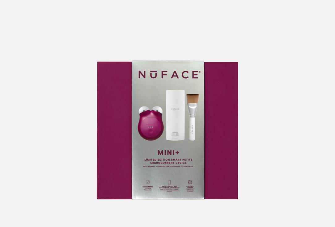 NUFACE Skin Care Gift Set MINI+ Velvet rose 3 pcs NUFACE Skin Care Gift Set MINI+