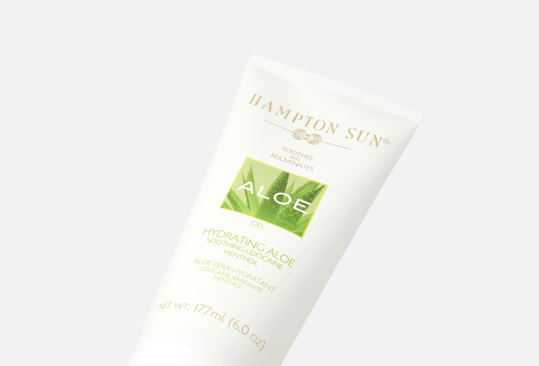 Hampton Sun Aloe Gel soothes the skin Burn Relief 177 ml Hampton Sun Aloe Gel soothes the skin Burn Relief