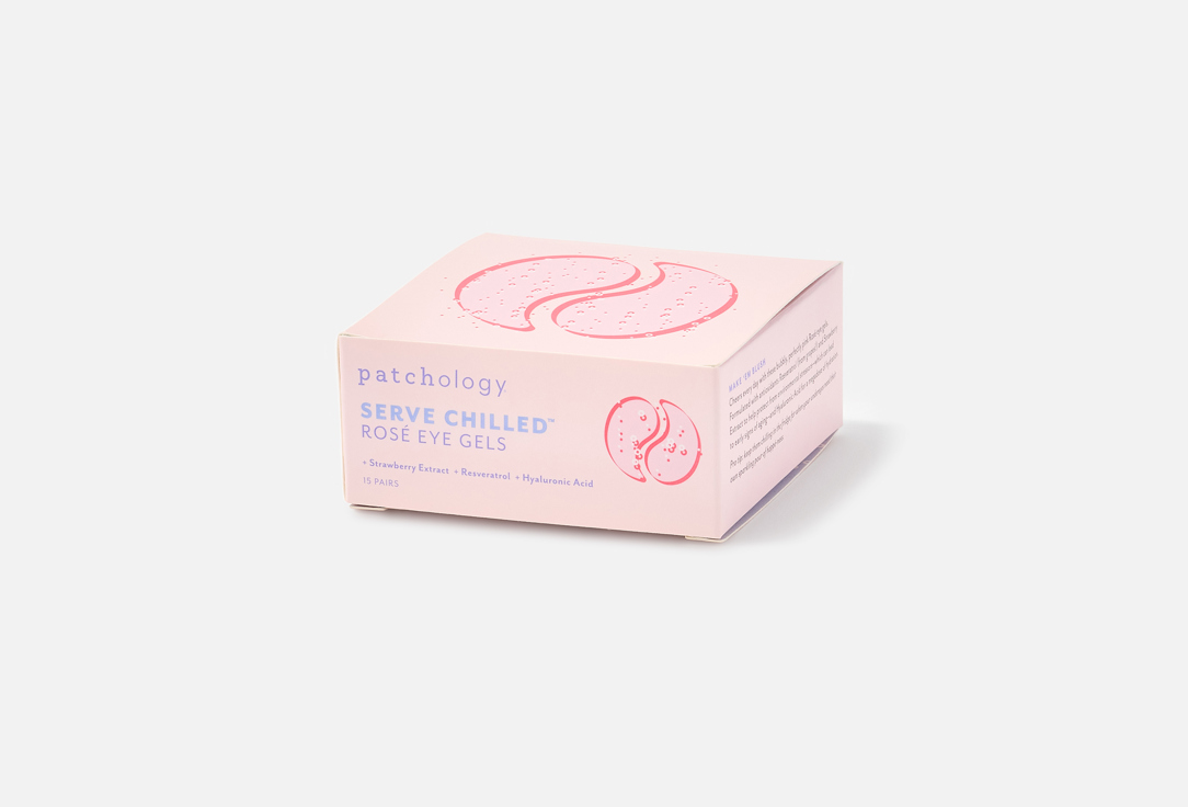 Patchology Refreshing Eye Patches Rosé