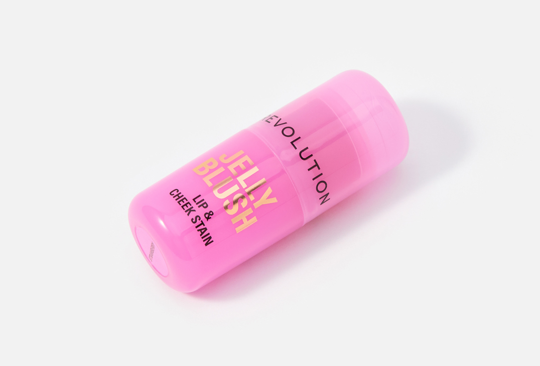 MakeUp Revolution Lips & Cheeks Stick Jelly Blush Stick Strawberry pink 5.5 g MakeUp Revolution Lips & Cheeks Stick Jelly Blush Stick