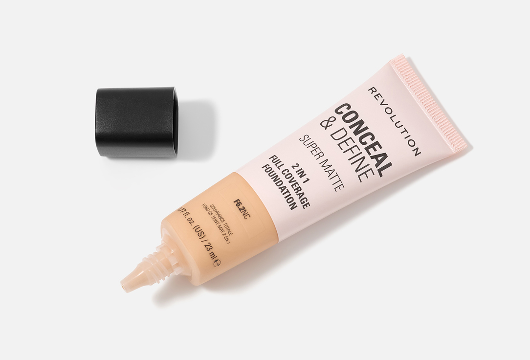 MakeUp Revolution Mattifying Foundation Conceal & Define Foundation F6.2NC 23 ml MakeUp Revolution Mattifying Foundation Conceal & Define Foundation