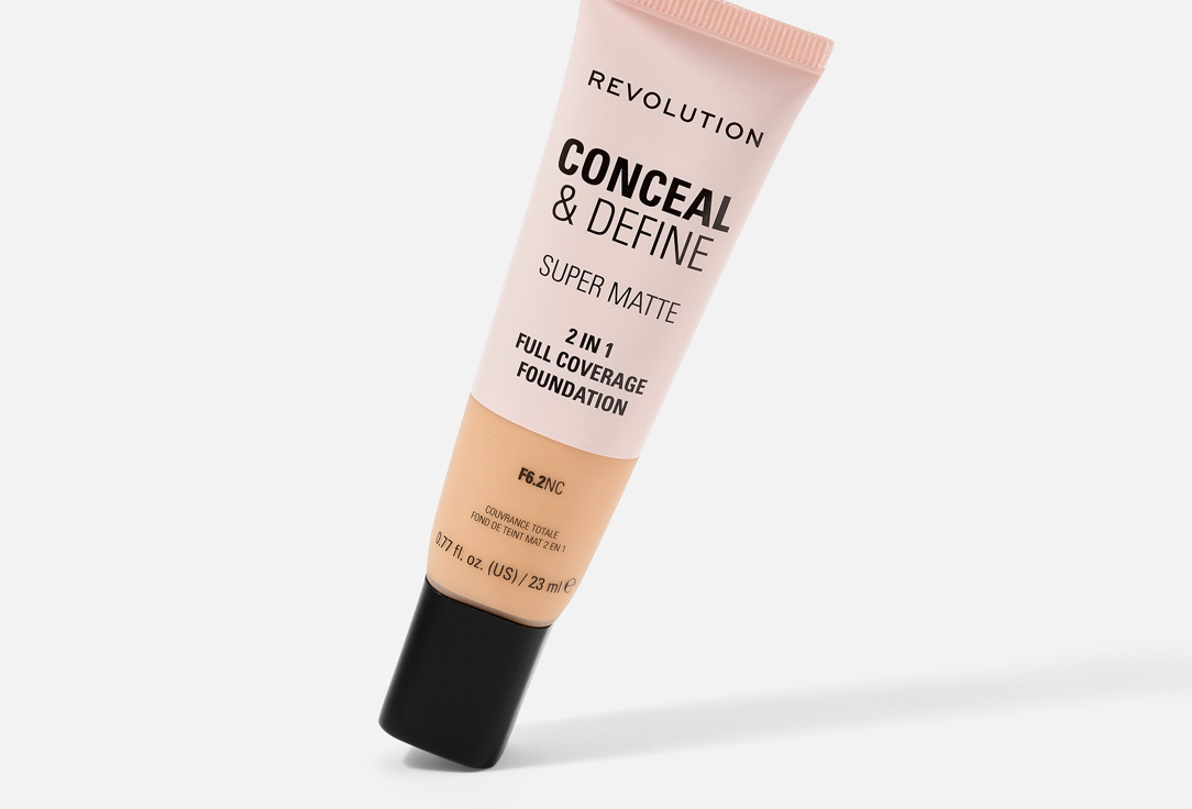 MakeUp Revolution Mattifying Foundation Conceal & Define Foundation F6.2NC 23 ml MakeUp Revolution Mattifying Foundation Conceal & Define Foundation