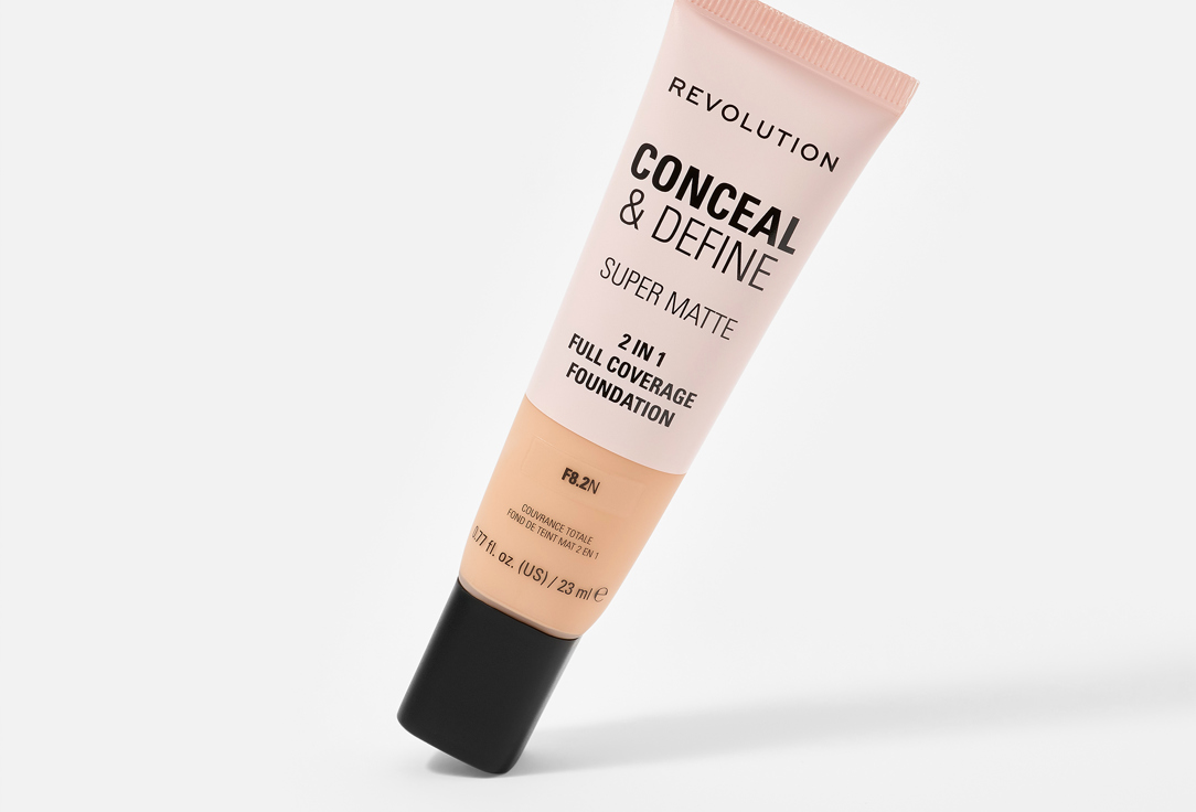 MakeUp Revolution Матирующий тональный крем Conceal & Define Foundation
