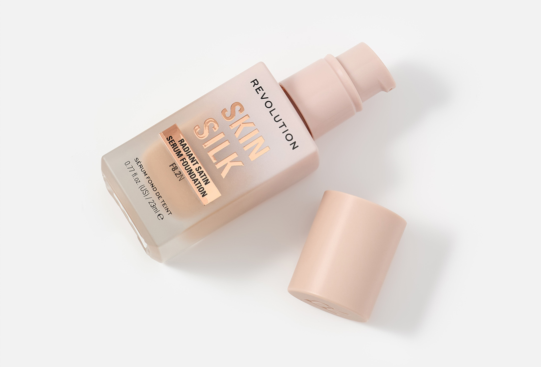 MakeUp Revolution Brightening Foundation Skin Silk Serum Foundation F8.2N 23 ml MakeUp Revolution Brightening Foundation Skin Silk Serum Foundation