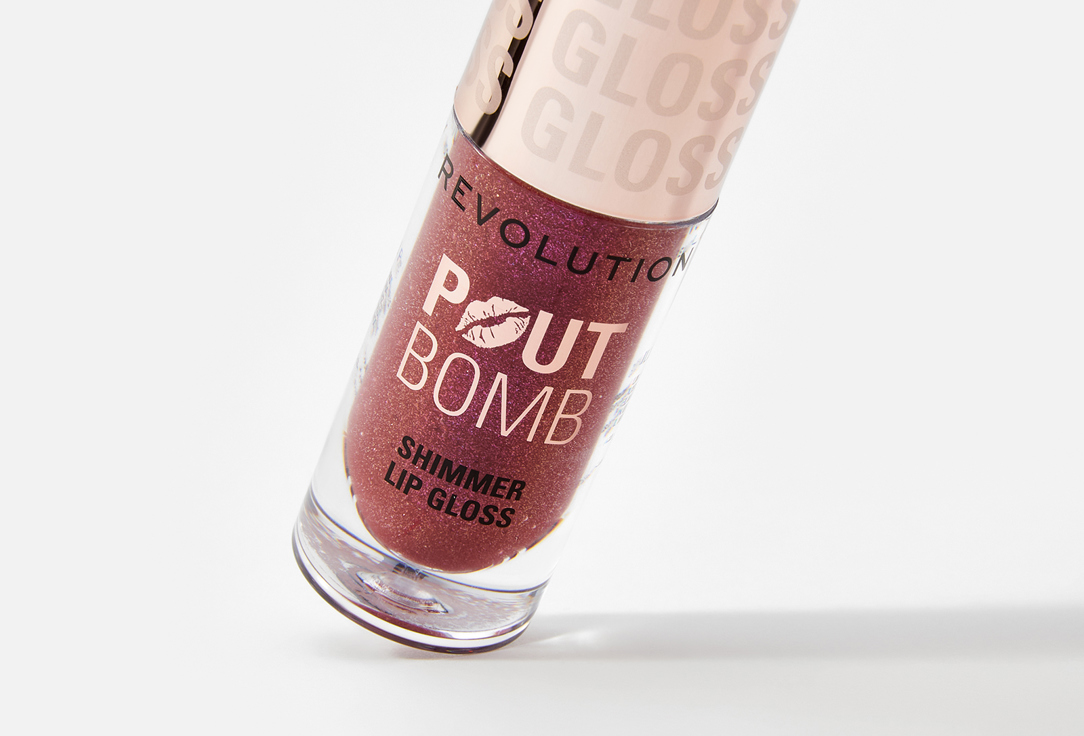 MakeUp Revolution Lip Gloss Pout Bomb Shimmer Gloss