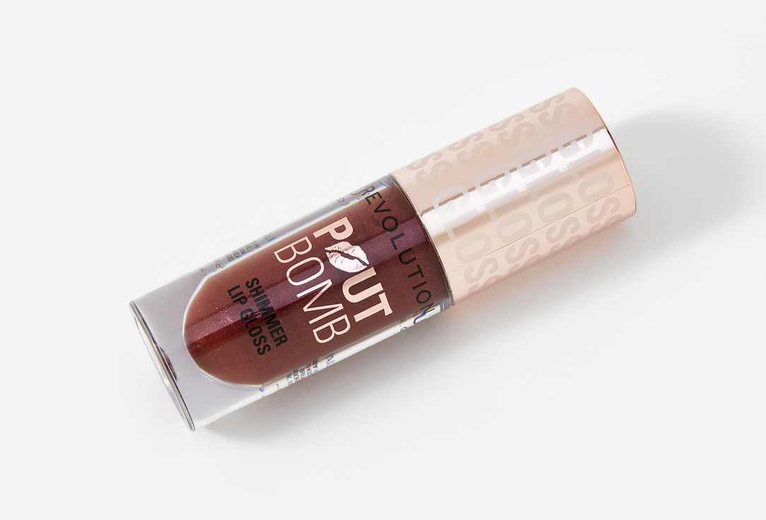 MakeUp Revolution Lip Gloss Pout Bomb Shimmer Gloss