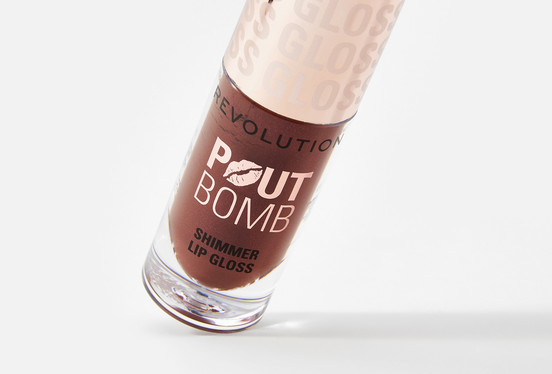 MakeUp Revolution Lip Gloss Pout Bomb Shimmer Gloss