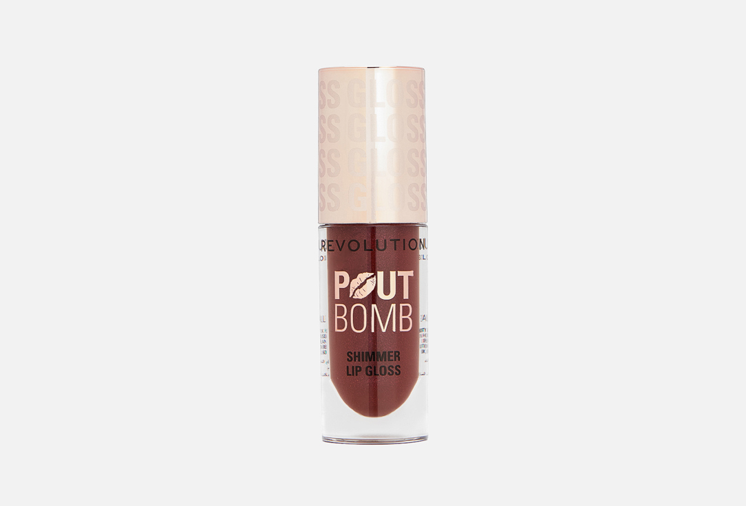 MakeUp Revolution Lip Gloss Pout Bomb Shimmer Gloss