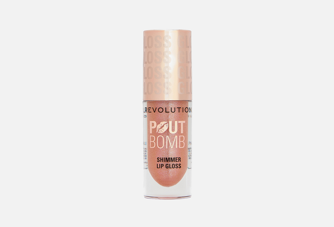 MakeUp Revolution Lip Gloss Pout Bomb Shimmer Gloss